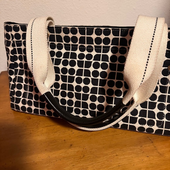 Black and cream Kate Spade shoulder bag - Picture 5 of 5